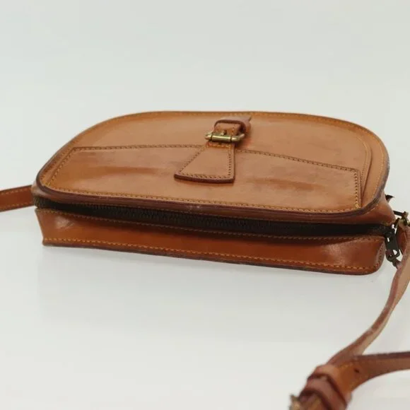 Authentic LOUIS VUITTON Nomad leather Jeune Fille PM Shoulder Bag Beige LV - Picture 13 of 16